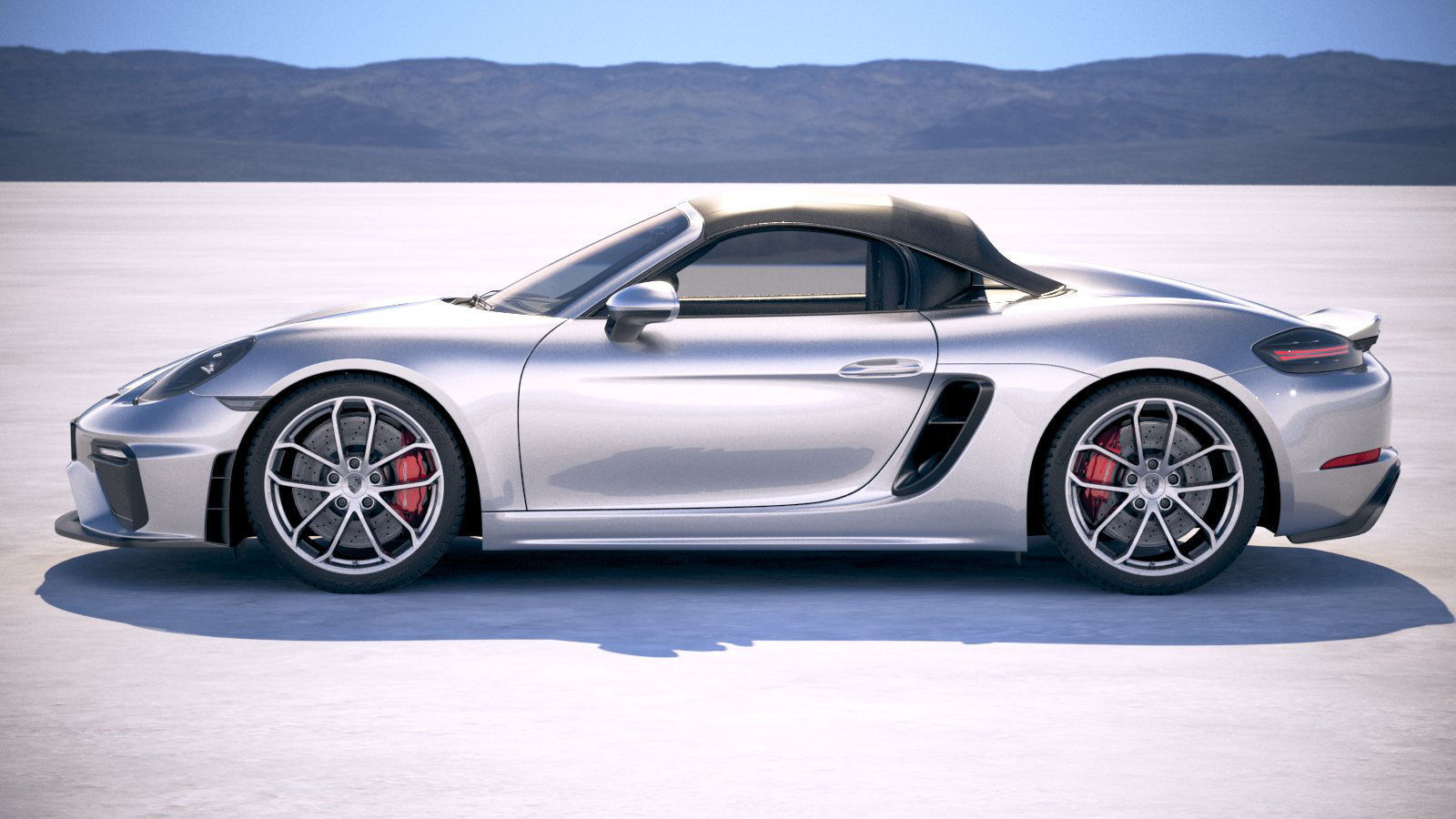 Porsche 718 Boxster Spyder 2020 3D model_19