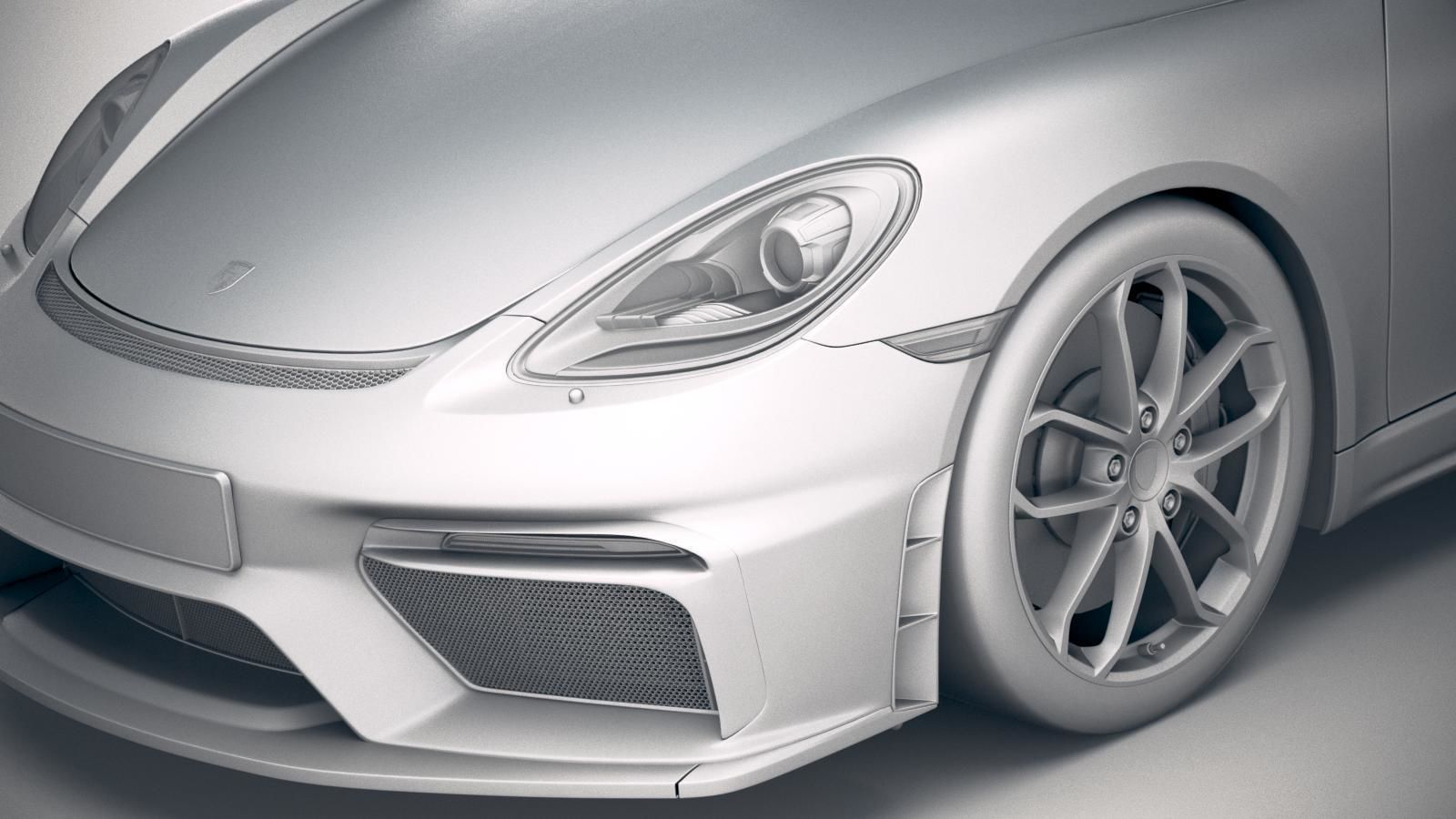 Porsche 718 Boxster Spyder 2020 3D model_25