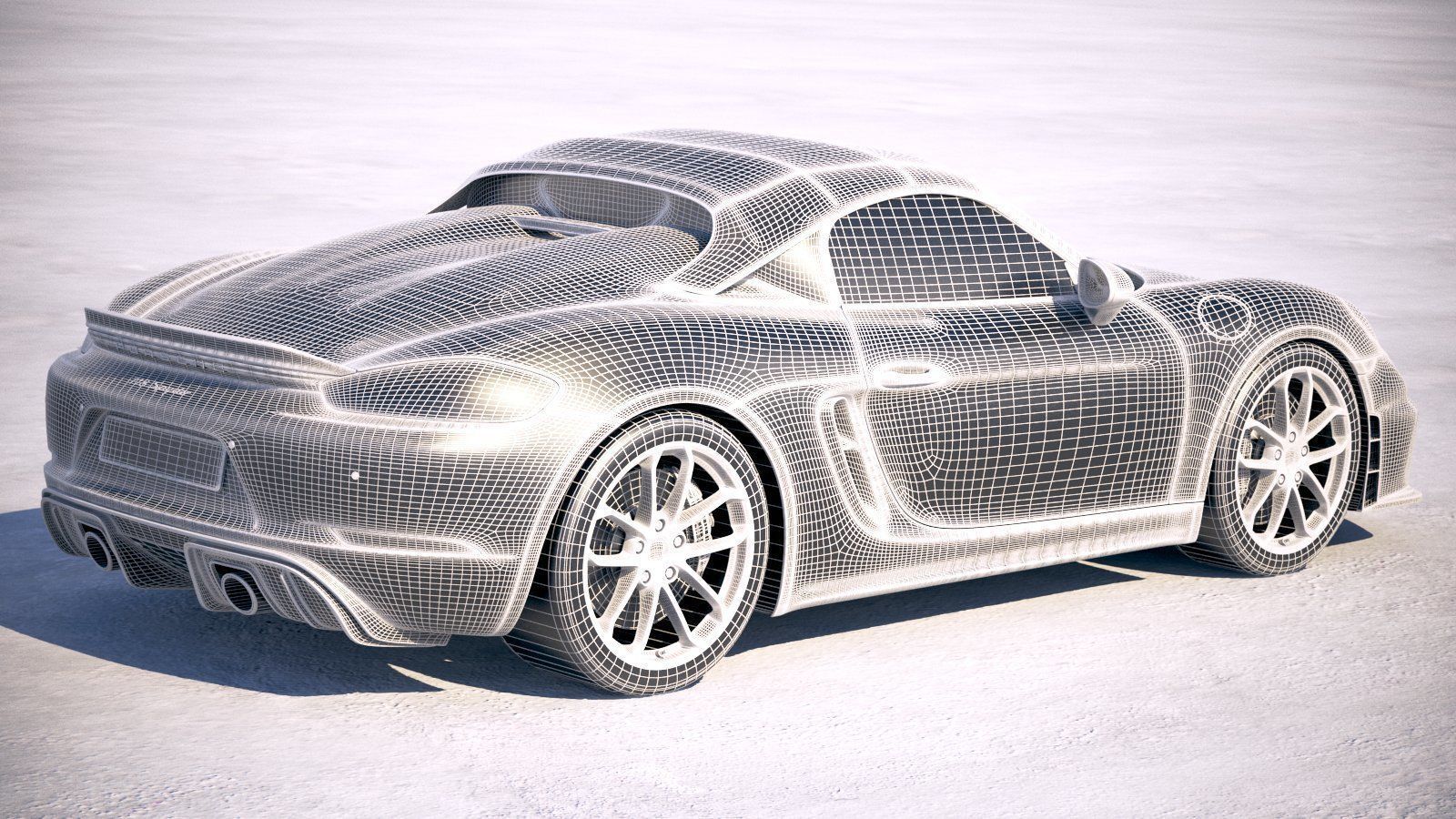 Porsche 718 Boxster Spyder 2020 3D model_33