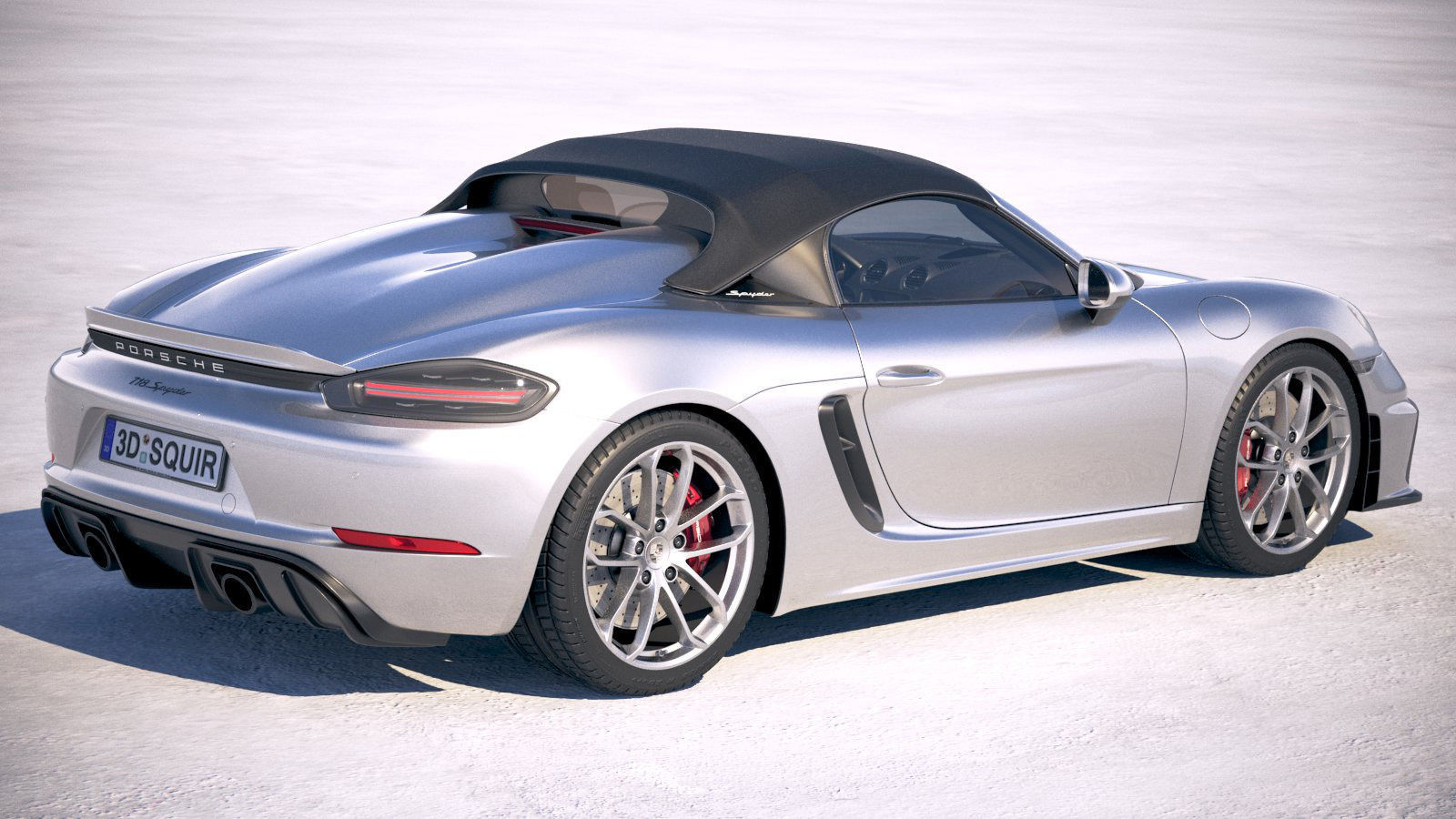 Porsche 718 Boxster Spyder 2020 3D model_18