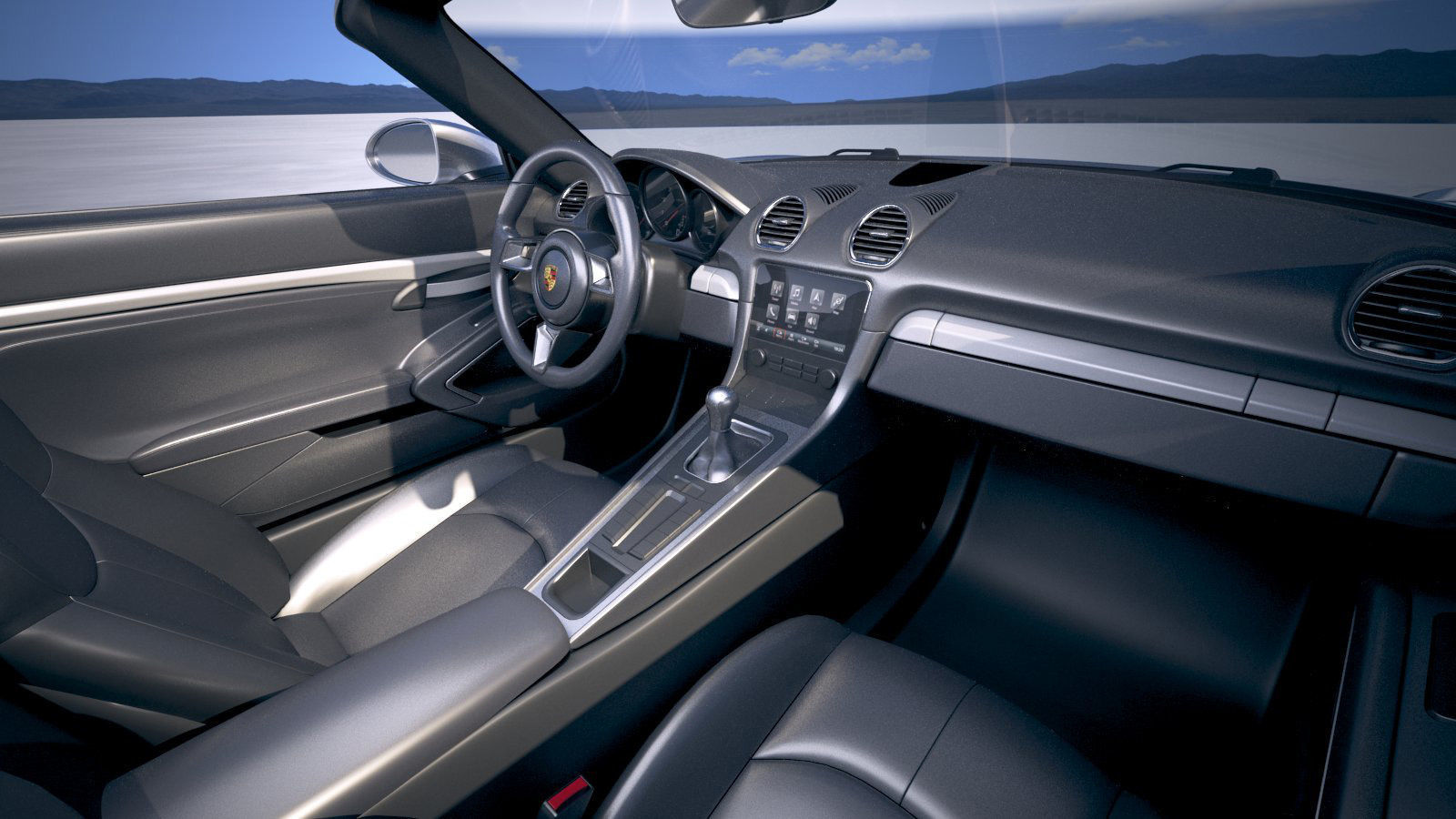 Porsche 718 Boxster Spyder 2020 3D model_22