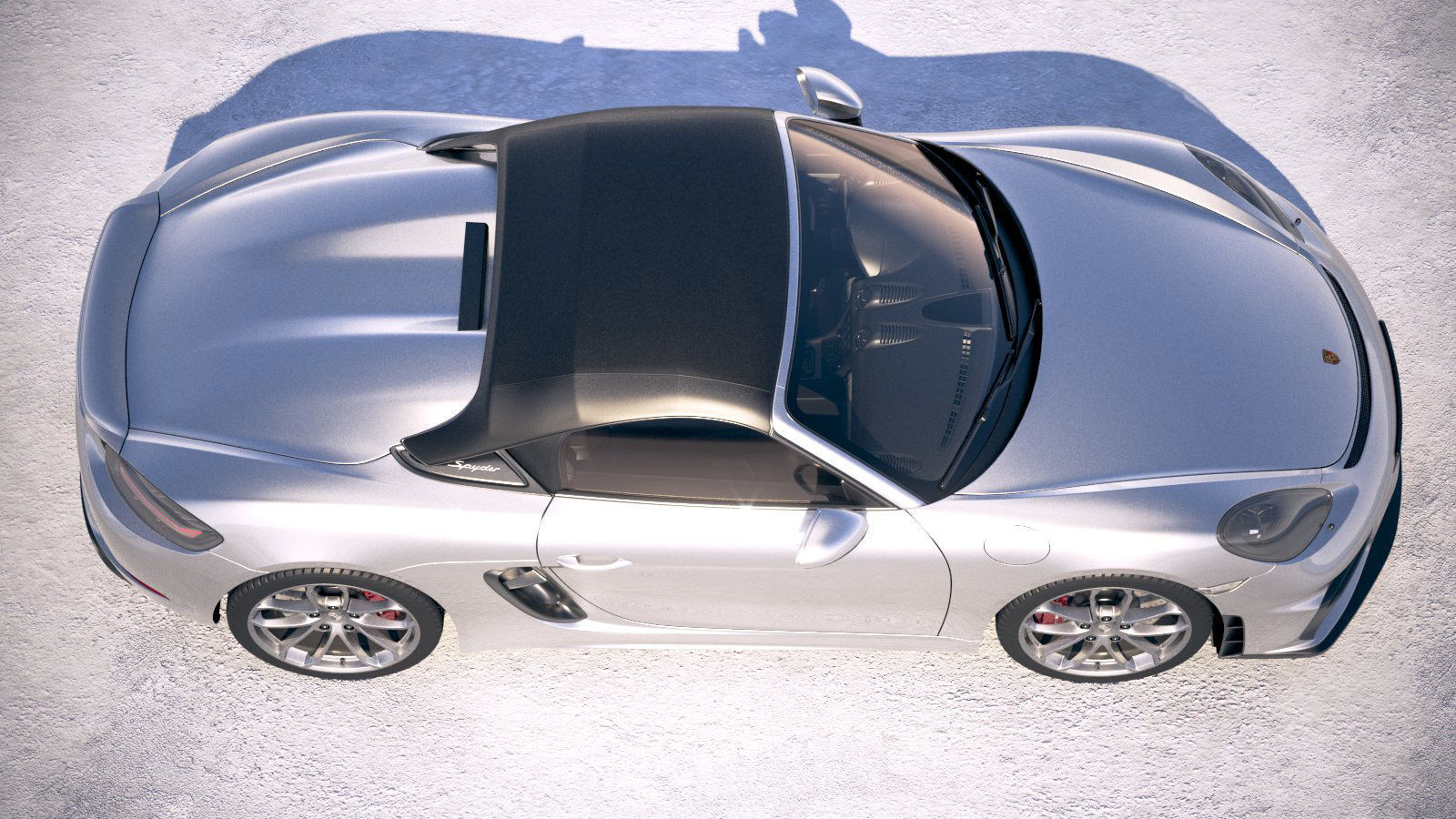 Porsche 718 Boxster Spyder 2020 3D model_20