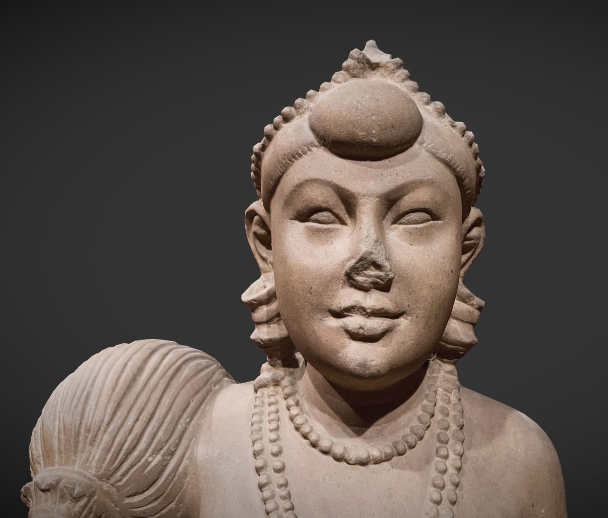 Didarganj Yakshi Low-poly 3D model_9