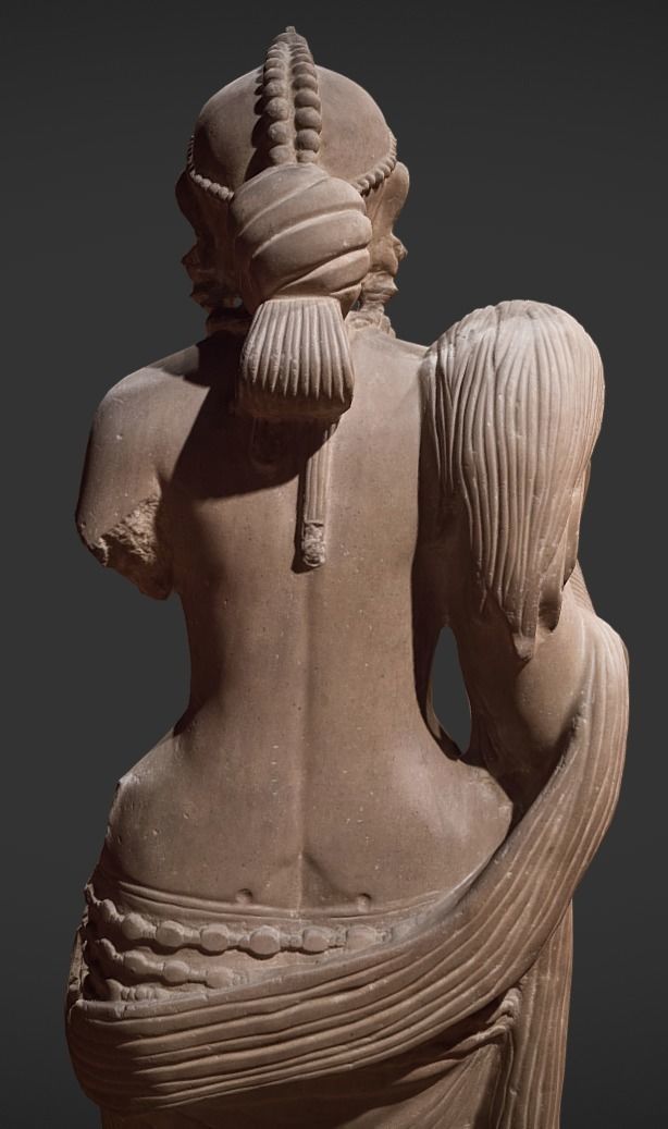 Didarganj Yakshi Low-poly 3D model_15