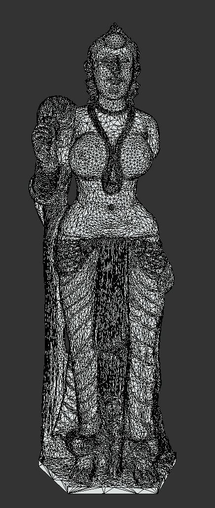 Didarganj Yakshi Low-poly 3D model_21