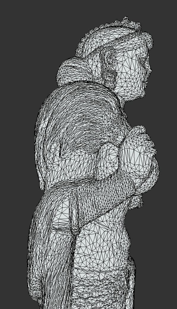 Didarganj Yakshi Low-poly 3D model_24