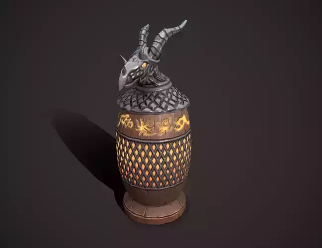 Dragon urn