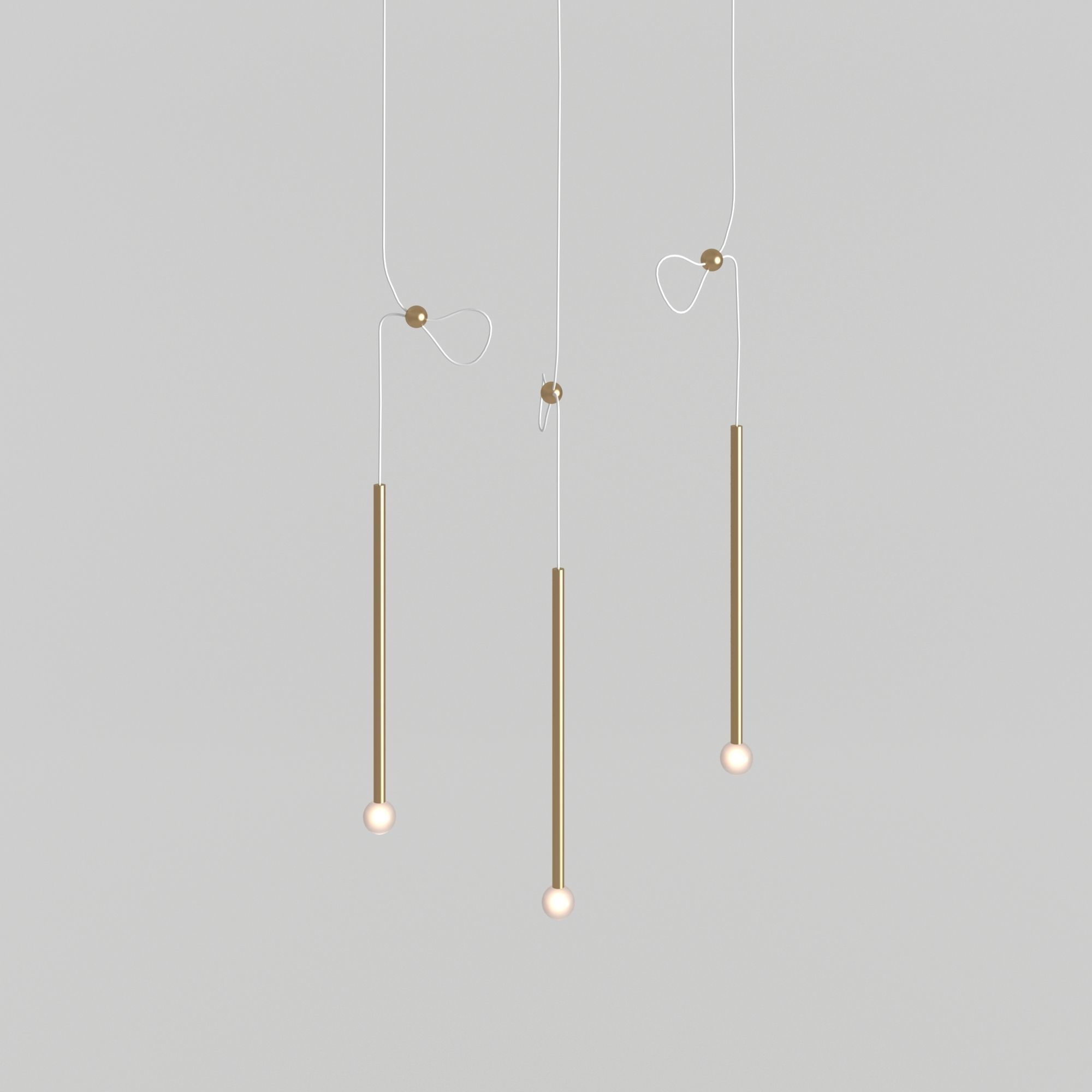 Pendant Light 3D model_2