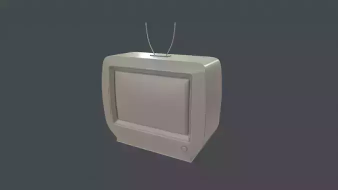 Old School TV Base Mesh