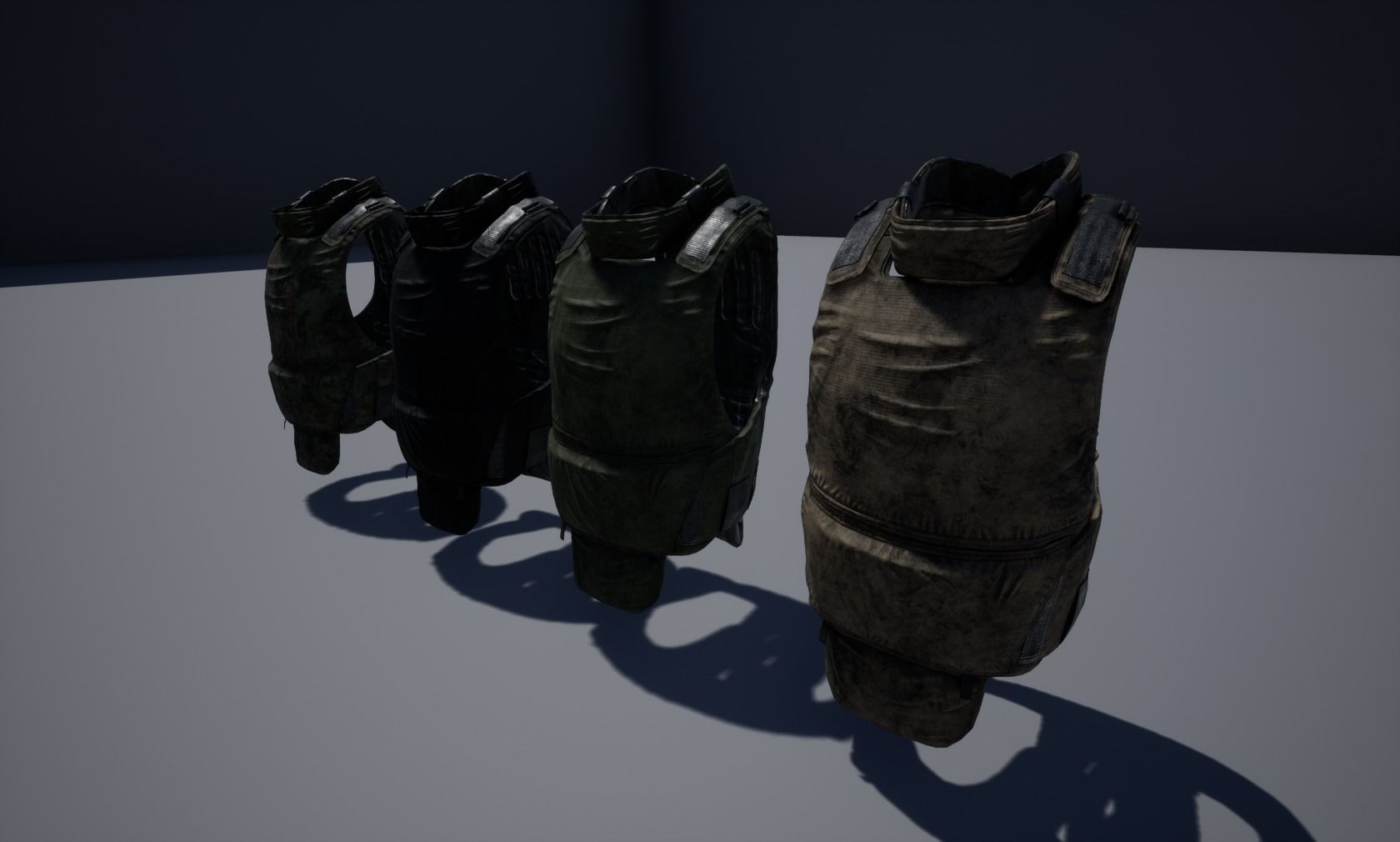 Army vest 06 Low-poly 3D model_15