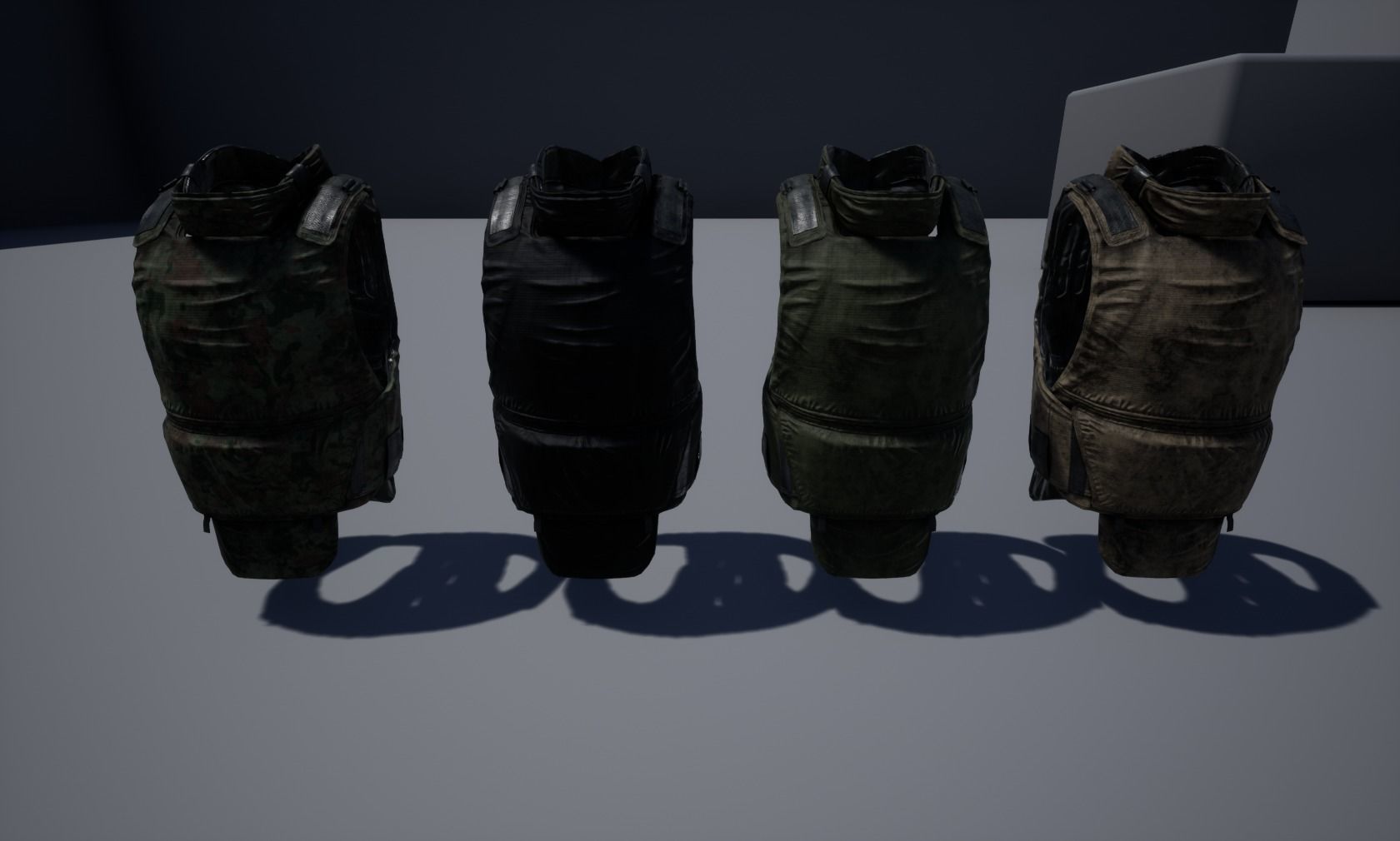 Army vest 06 Low-poly 3D model_16