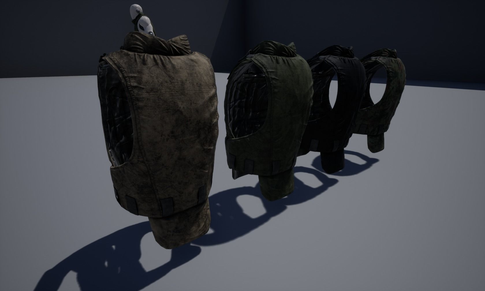 Army vest 06 Low-poly 3D model_20