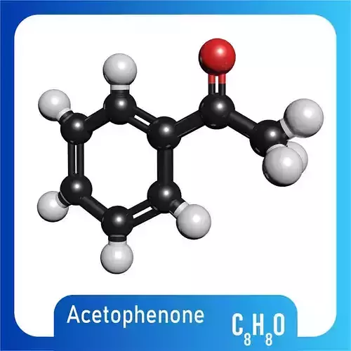 Acetophenone 3D Model C8H8O 3D model