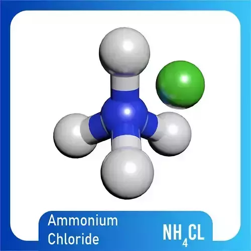 Ammonium Chloride 3D model NH4Cl model 3D model