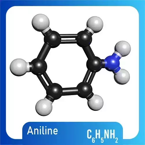 Aniline 3D Model C6H5NH2  3D model