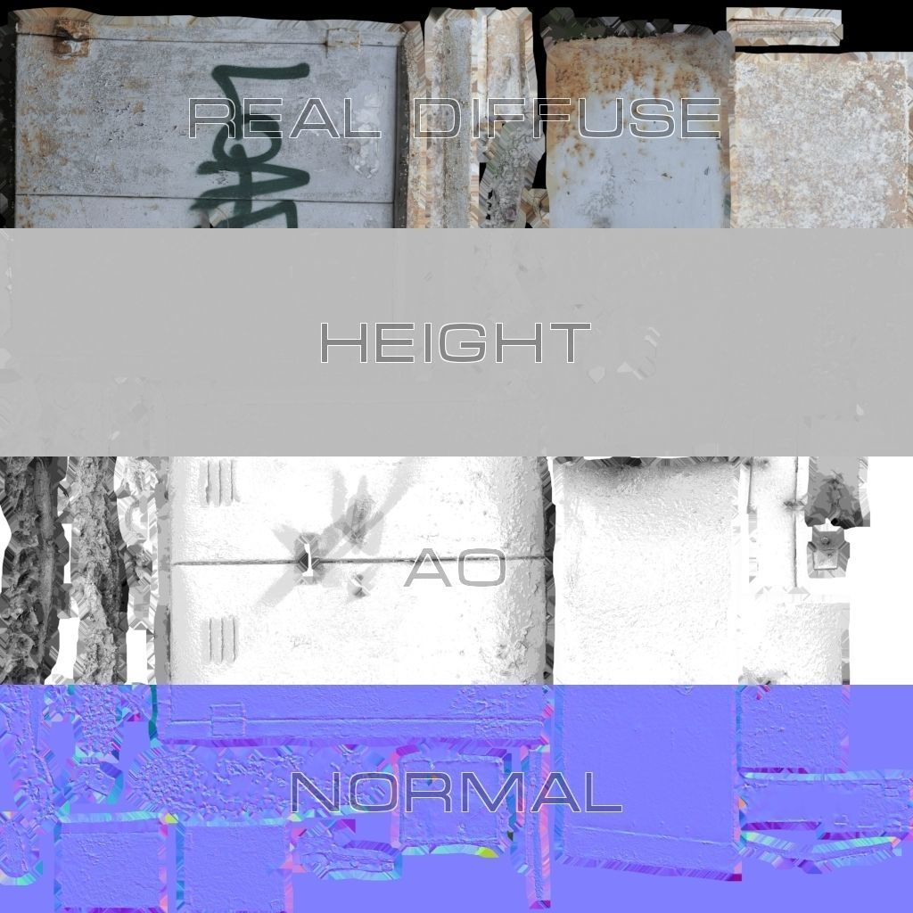 Electrical box withe scan 9 Low-poly 3D model_17