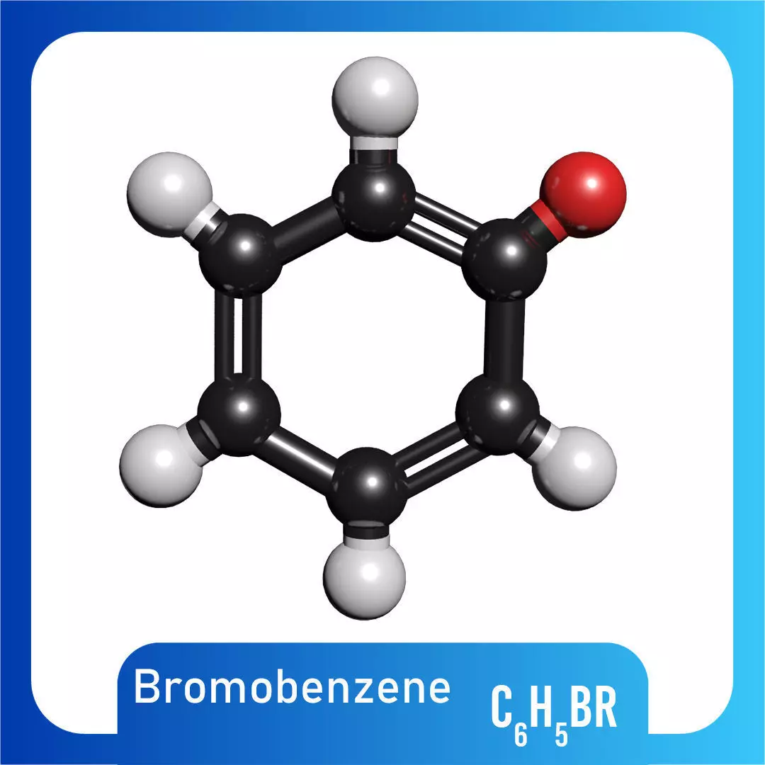 Bromobenzene 3D Model C6H5Br 3D model