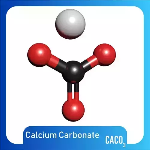 Calcium Carbonate 3D Model CaCO3 Free 3D model