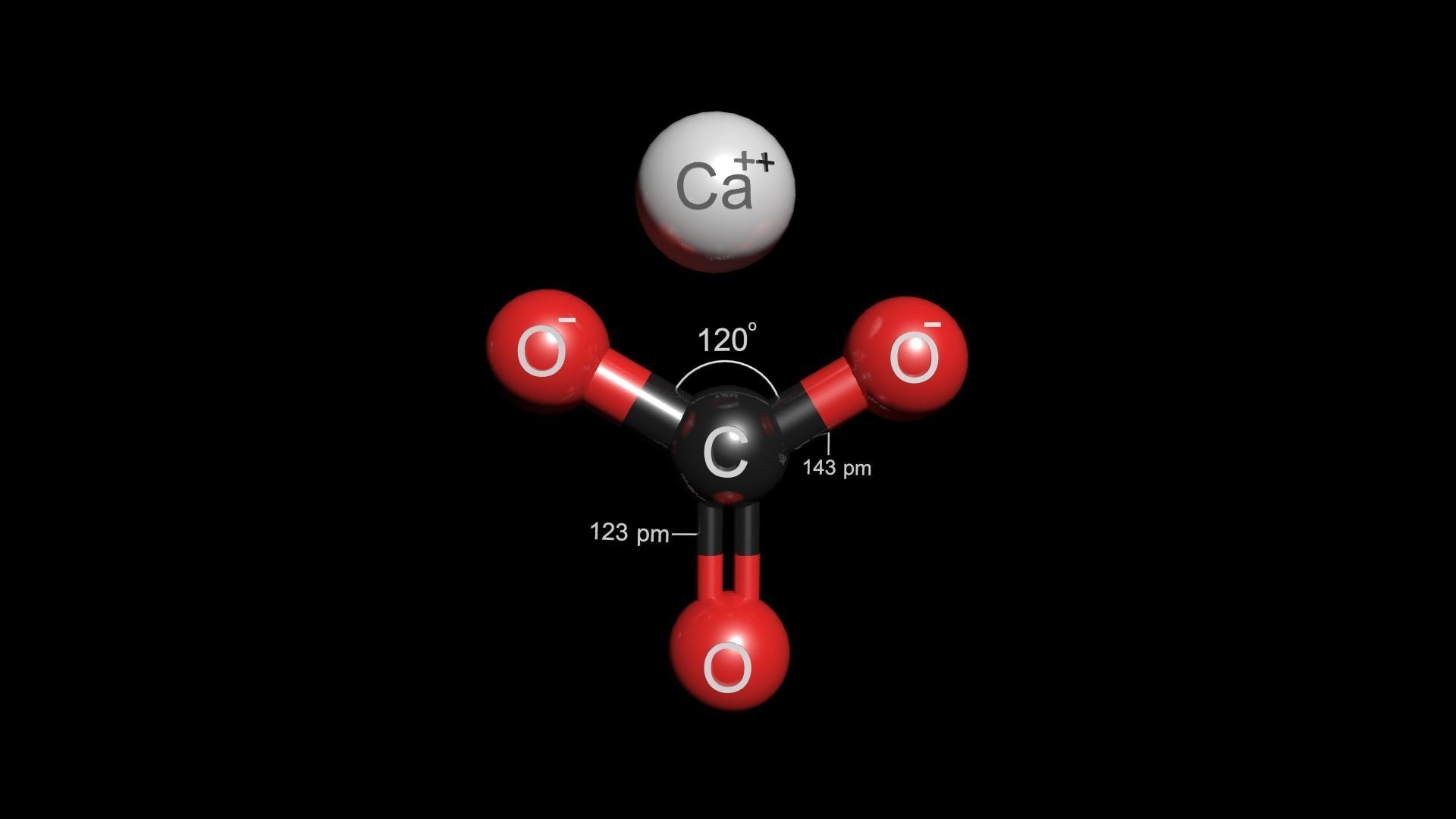 Calcium Carbonate 3D Model CaCO3 Free 3D model_5