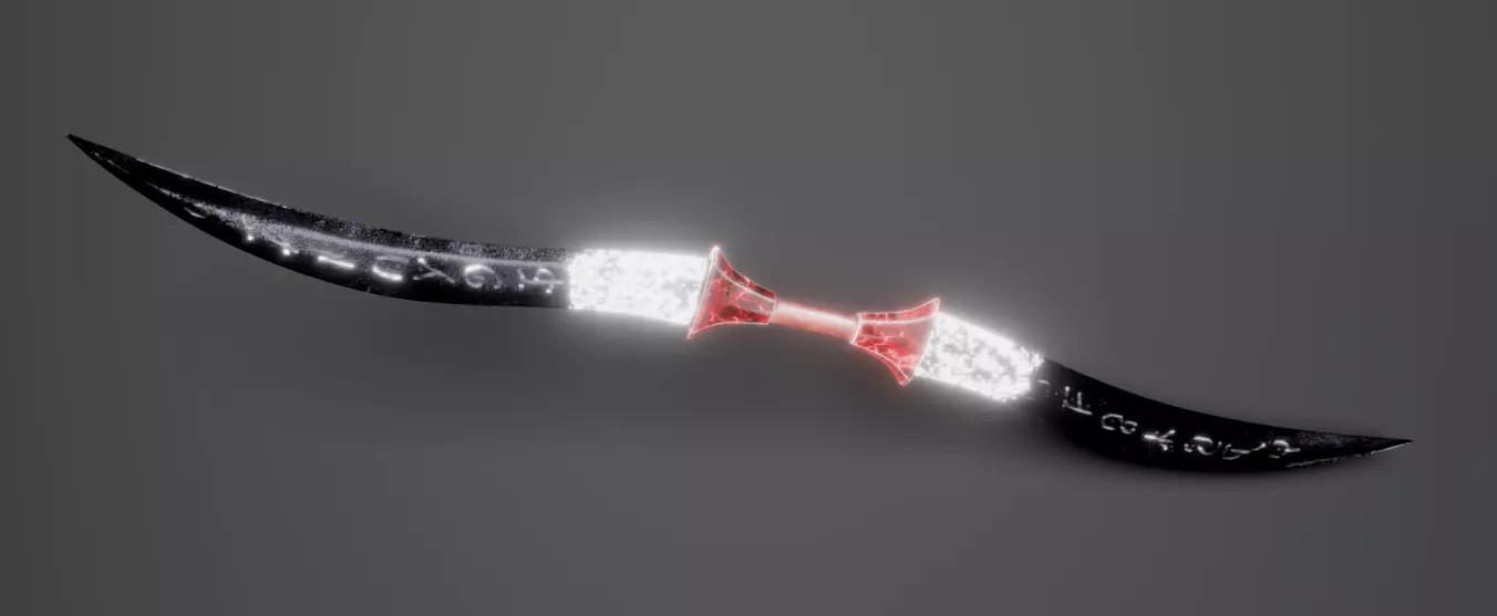 Twin Glaive 3D model