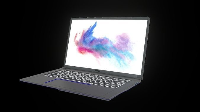 Gaming Laptop 3D model