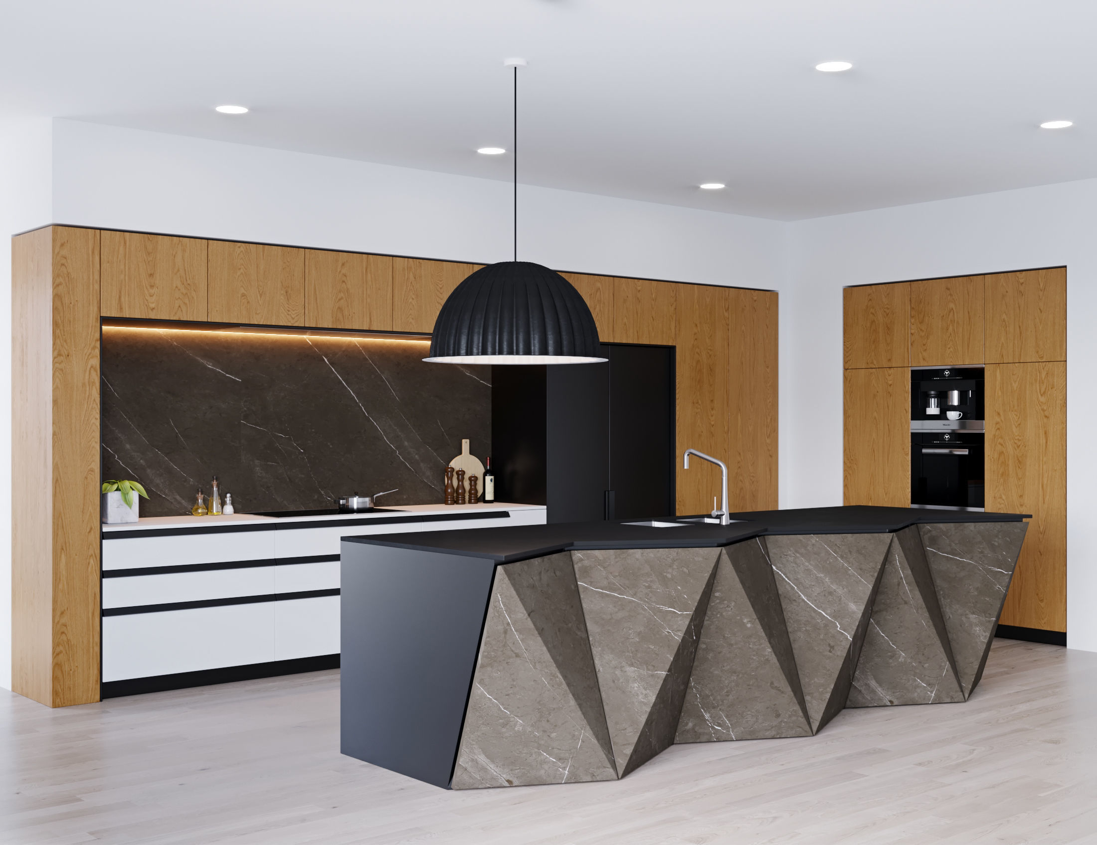 Kitchen 2 3D model_1