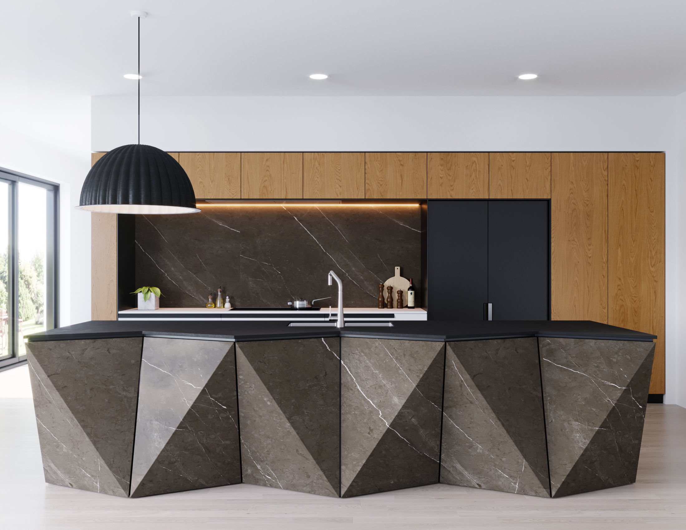 Kitchen 2 3D model_5