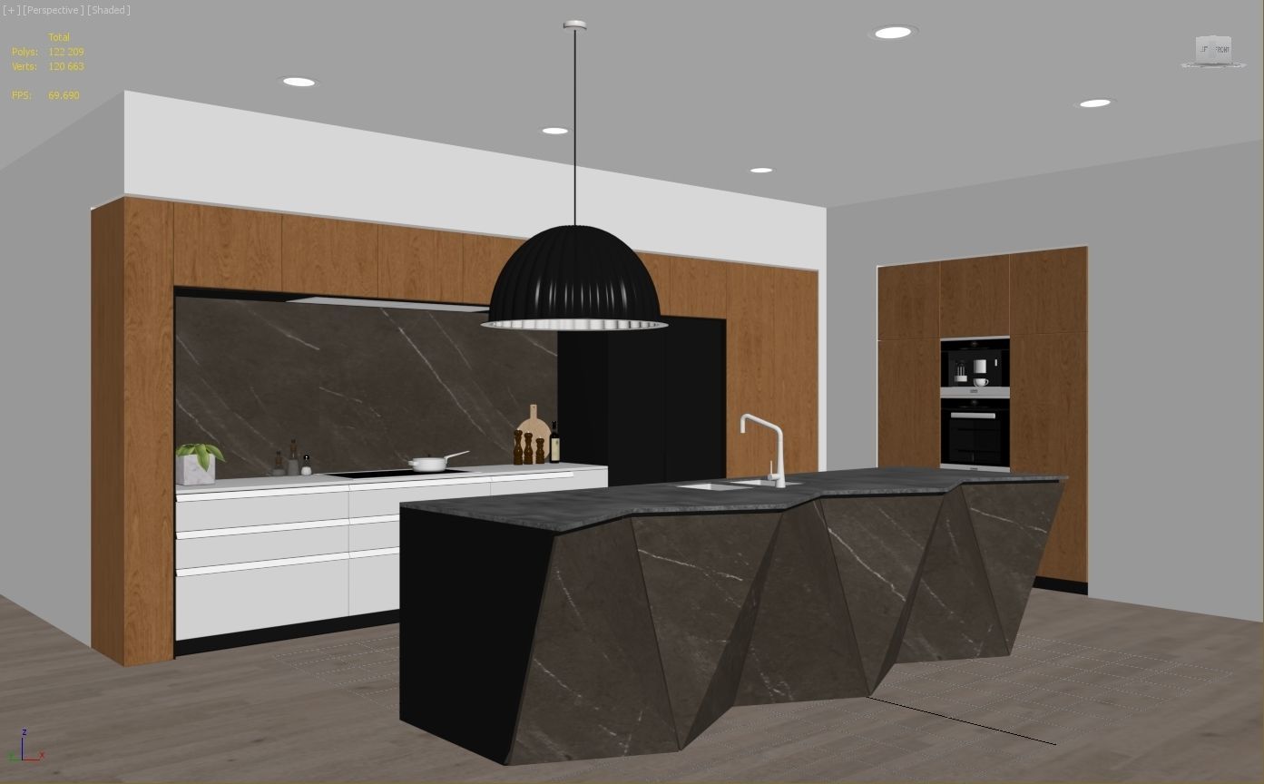 Kitchen 2 3D model_14