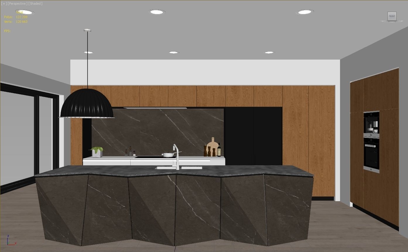 Kitchen 2 3D model_13