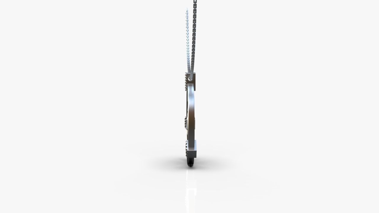 Modern pendant 3D print model_9