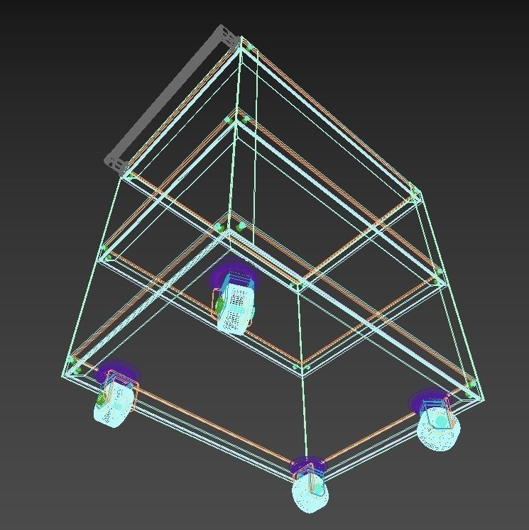 Workshop Service Trolley2 3D model_10