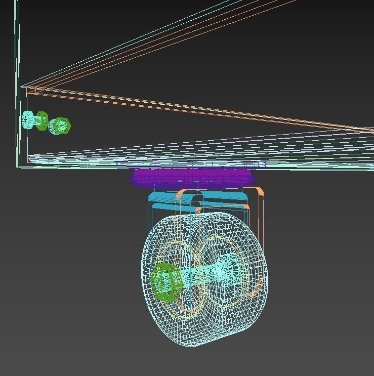 Workshop Service Trolley2 3D model_11