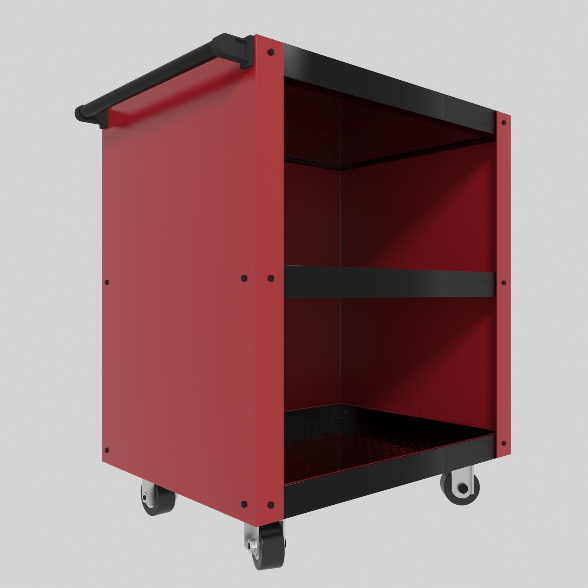 Workshop Service Trolley2 3D model_7