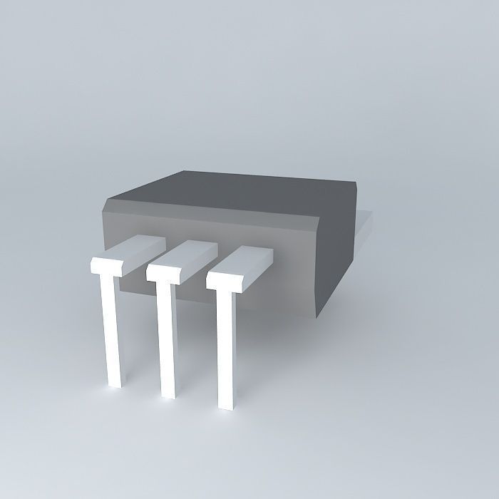 TO220 box Free 3D model_1