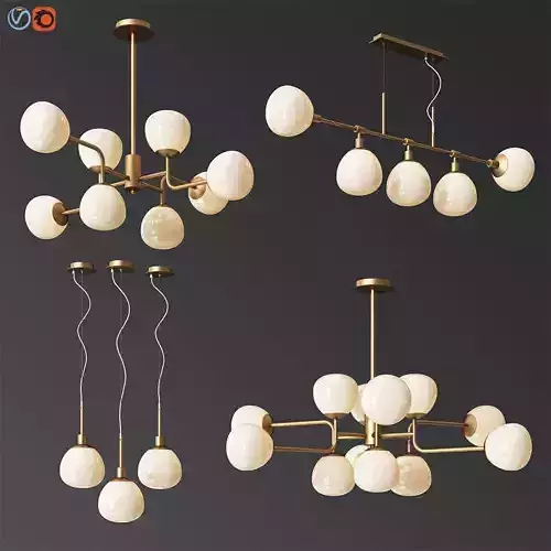 Maytoni Eric Celing Light Set 3D model