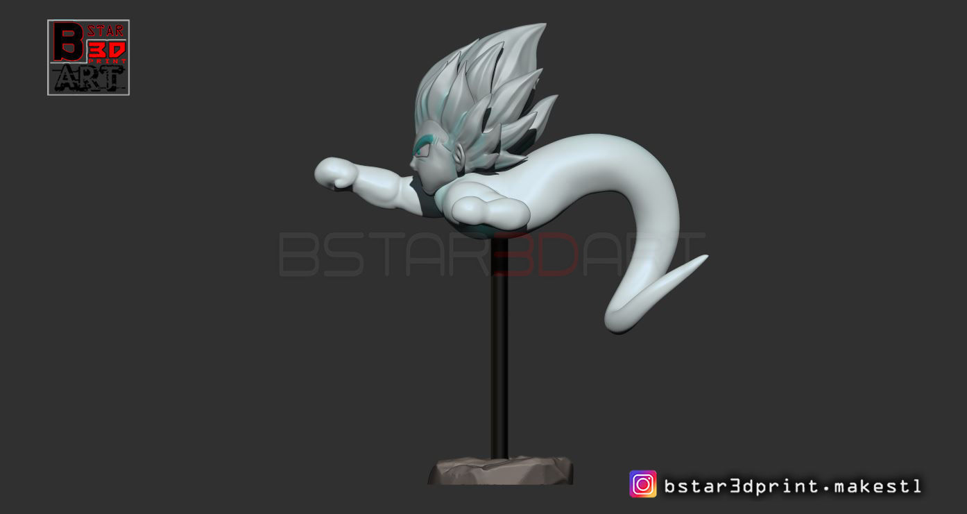 GotenKS Ghost version 01 from Dragon Ball Z 3D model 3D printable ...