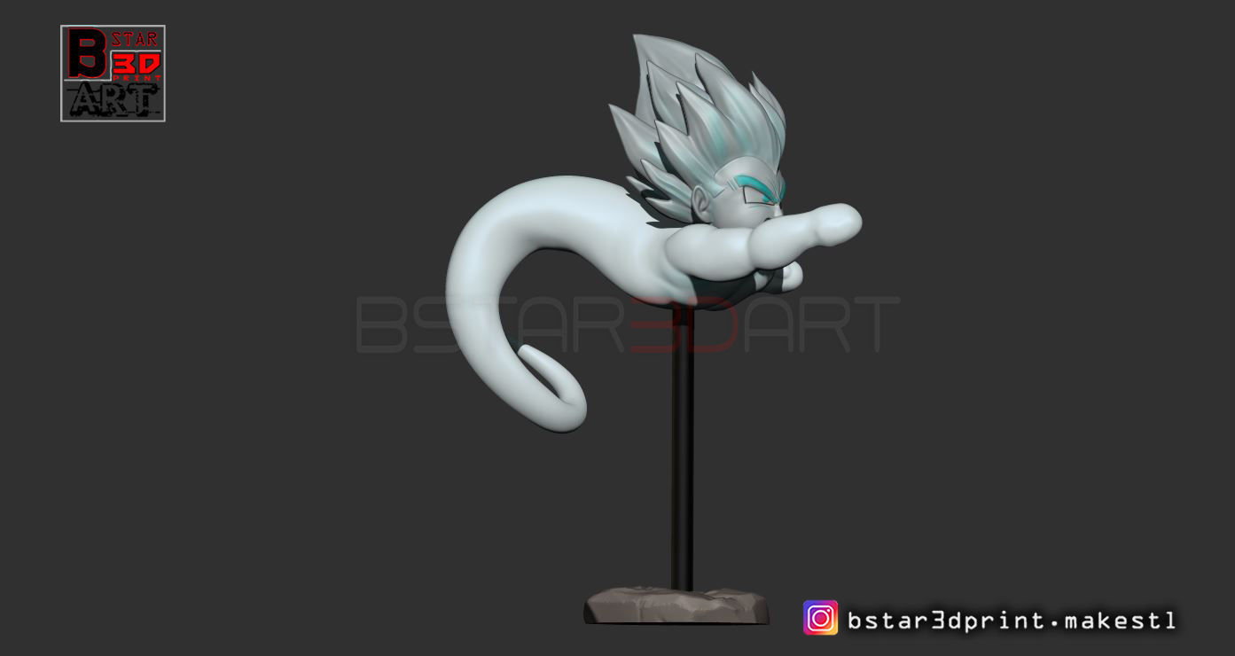 GotenKS Ghost version 01 from Dragon Ball Z 3D model 3D printable ...