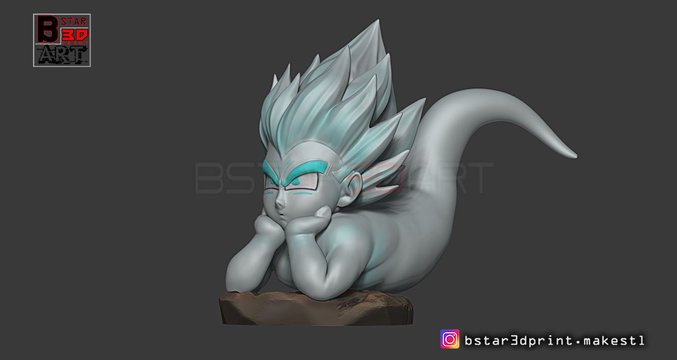 GotenKS Ghost version 03 from Dragon Ball Z 3D model 3D printable ...