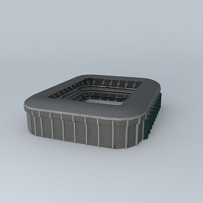Soap Sud City Stadium Free 3D model_1