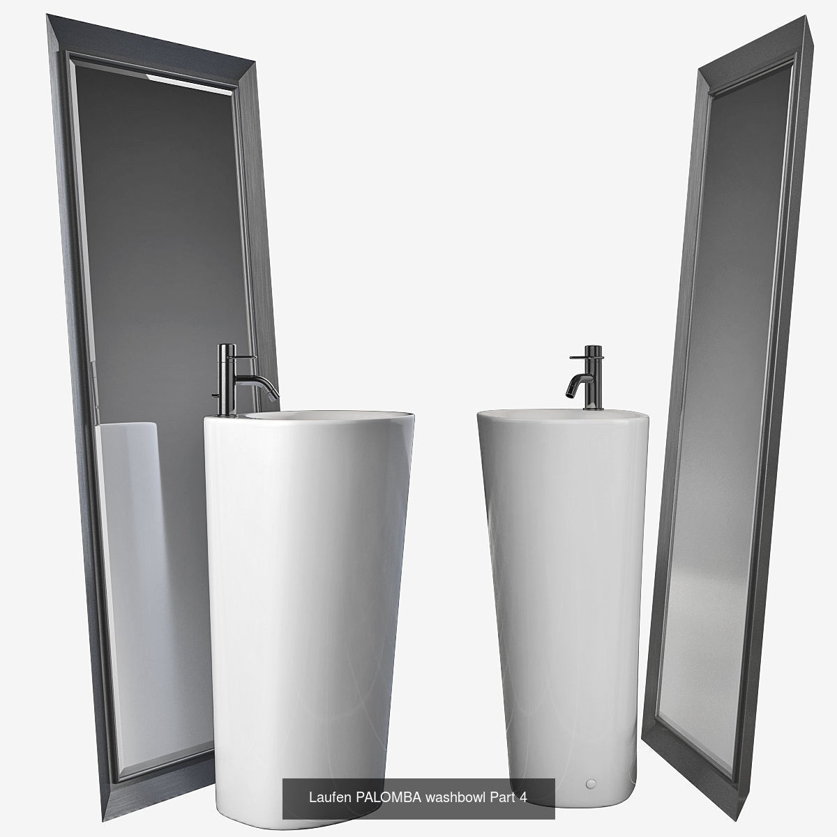 Laufen PALOMBA set 3D Model Collection_7