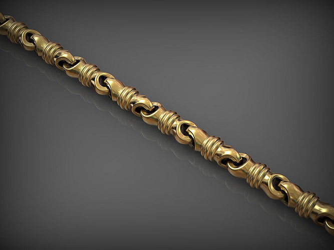 Chain link 155 3D print model