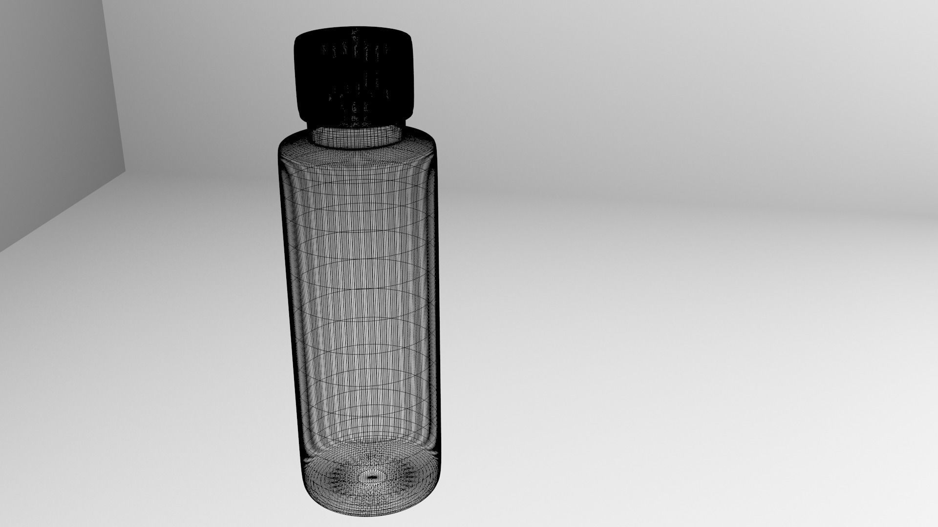 Plastic Bottle 5 3D model_4