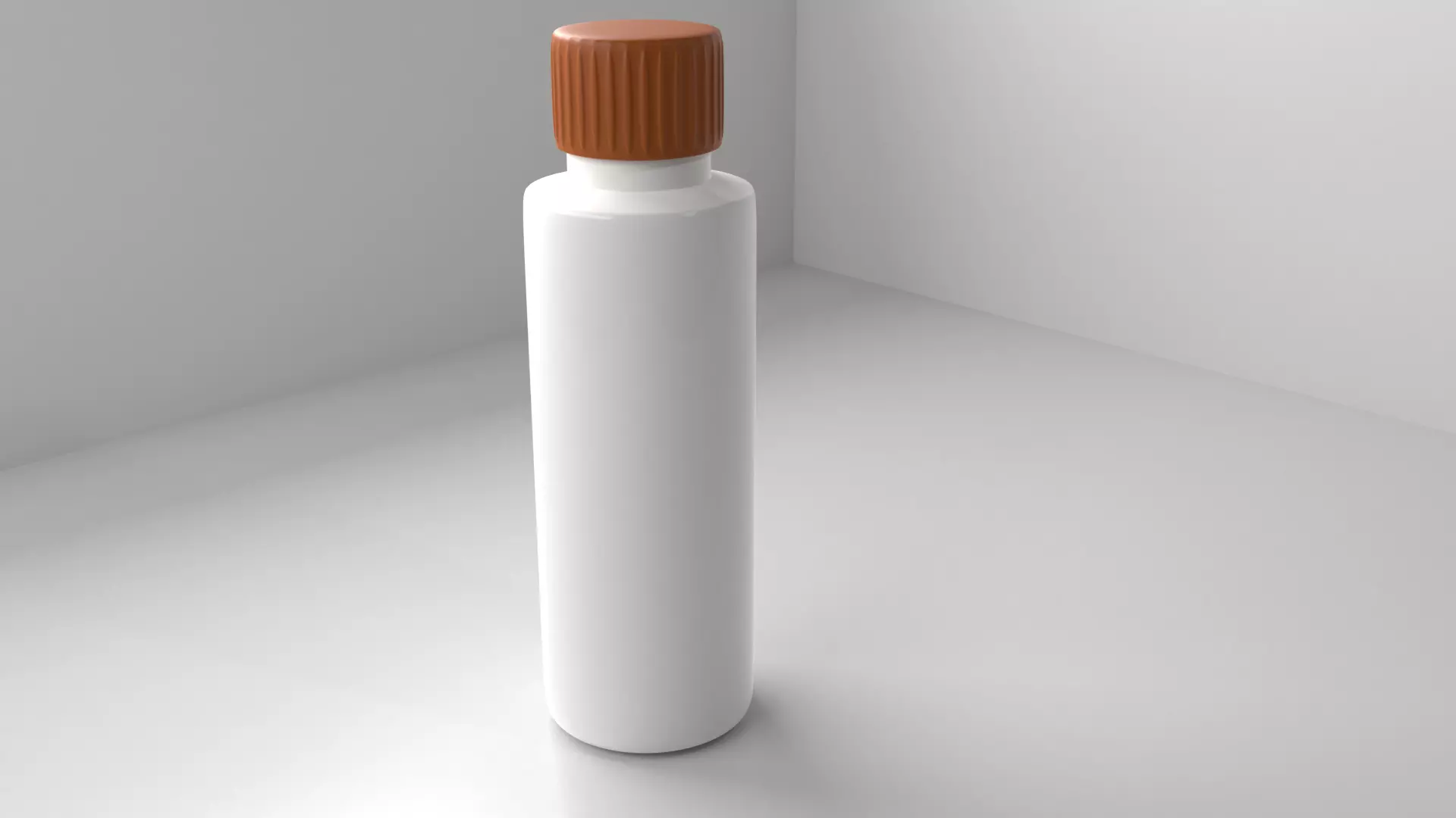 Plastic Bottle 5 3D model_0