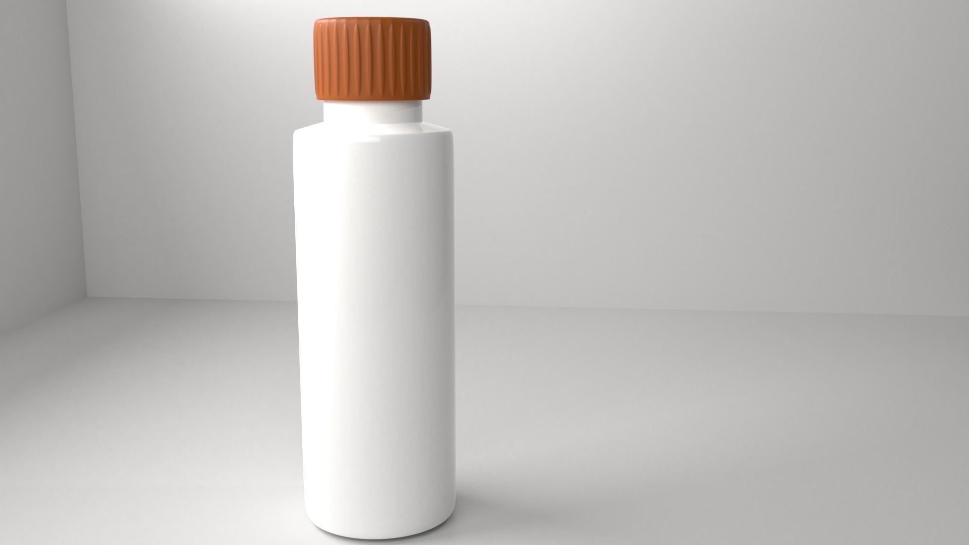 Plastic Bottle 5 3D model_1