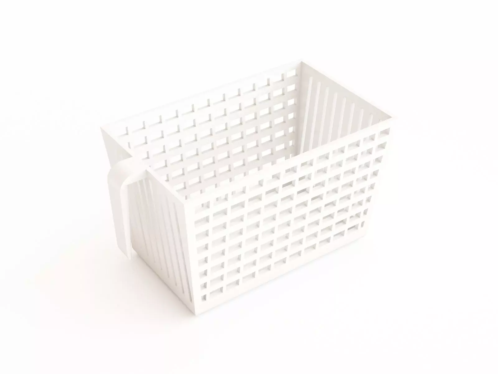 Plastic basket 19 3D model_0