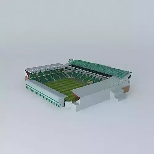 Upton park Stadium Free 3D model