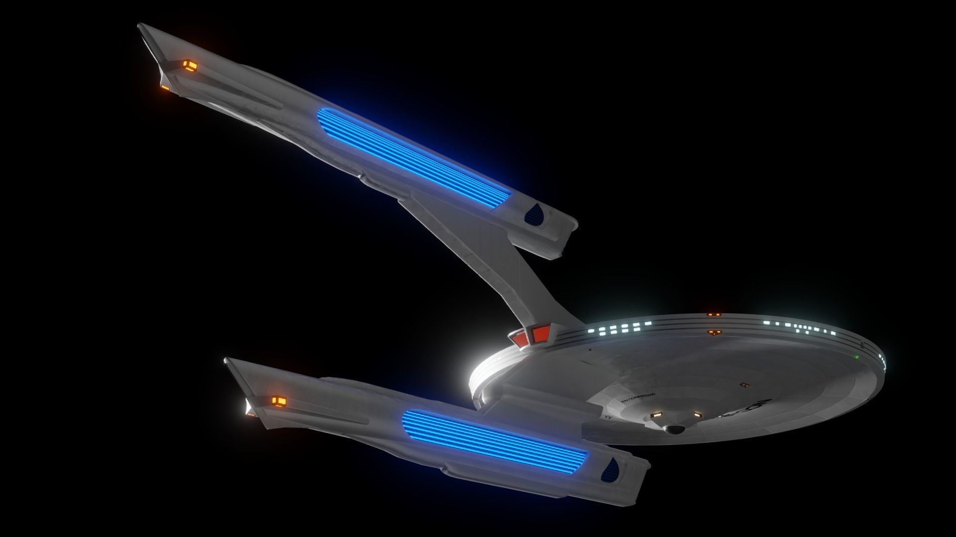 Akula Class Destroyer Free 3D model_2