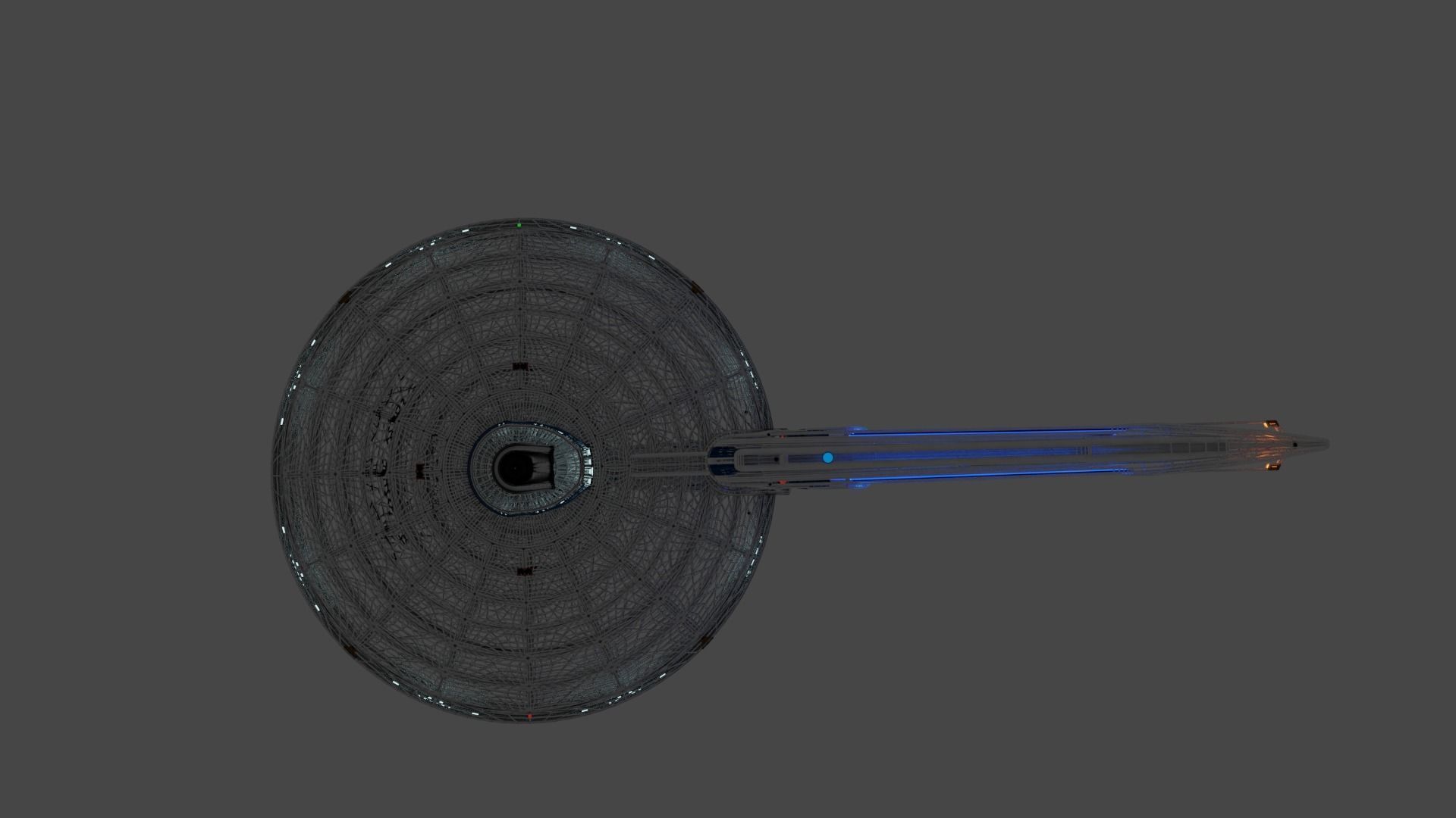 Akula Class Destroyer Free 3D model_5