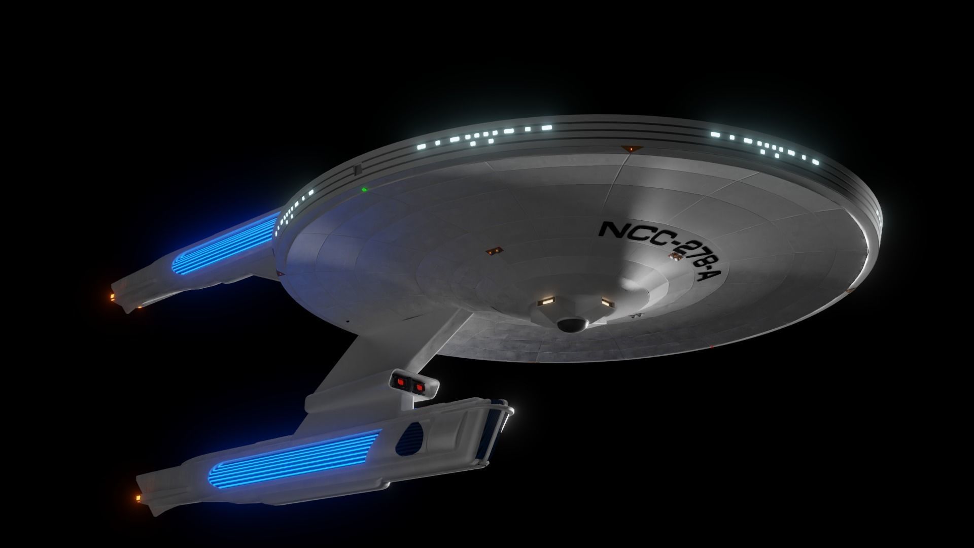 Akula Class Destroyer Free 3D model_1