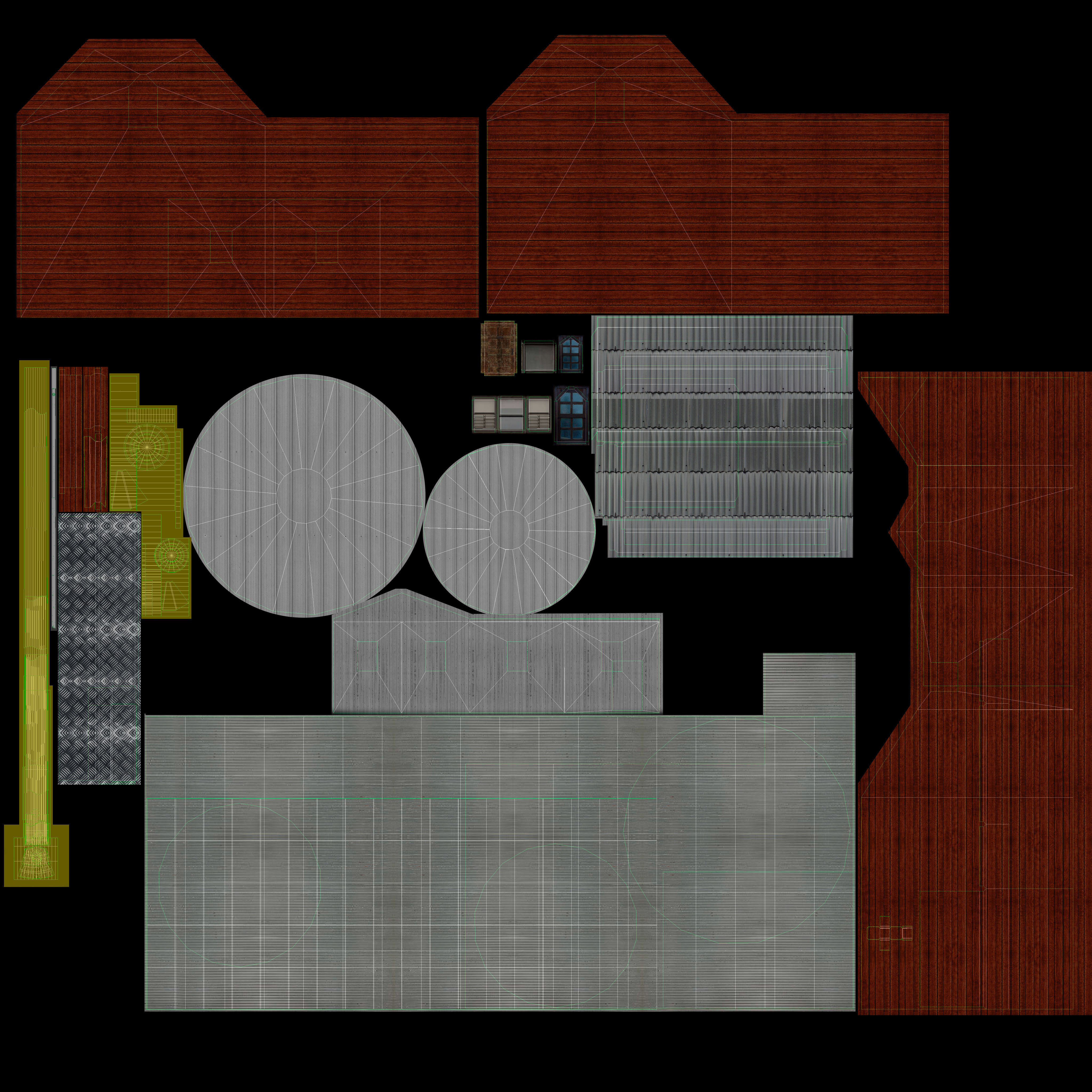 Elevator for corn 3D model_5